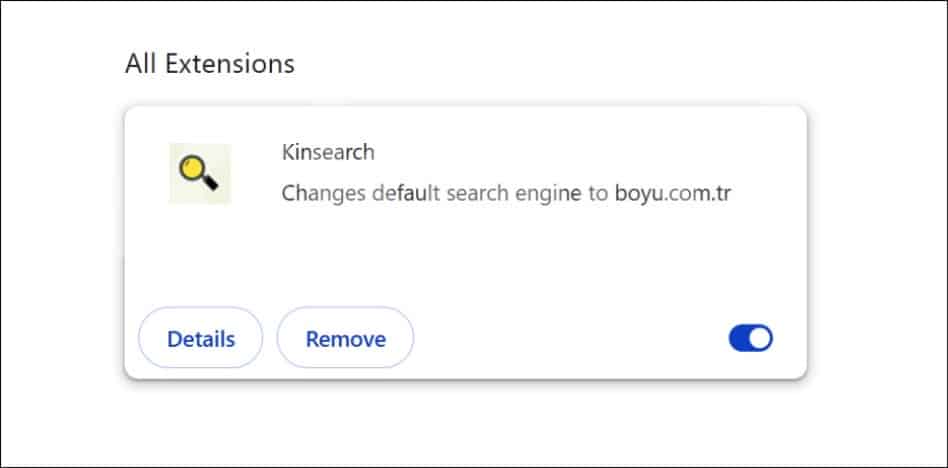 Boyu.com.tr extensie verwijderen
