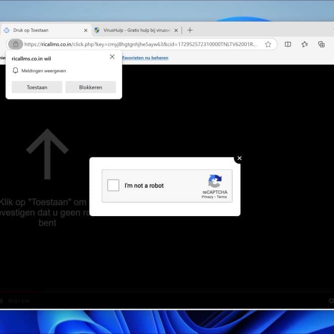 Hoe verwijder je Ricallms.co.in?