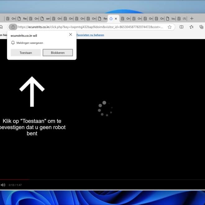 Hoe verwijder je ecunstrits.co.in?