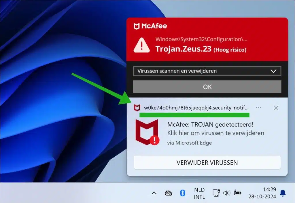 security-notification.co.in melding