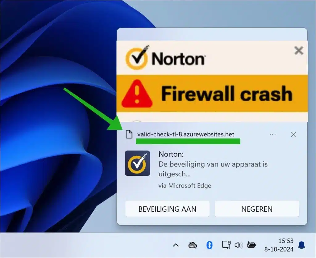 valid-check-tl-8.azurewebsites.net melding