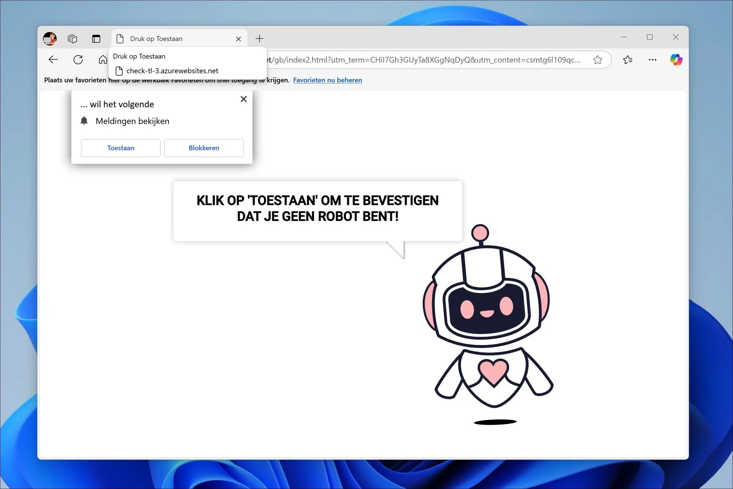 Check-tl-3.azurewebsites.net melding