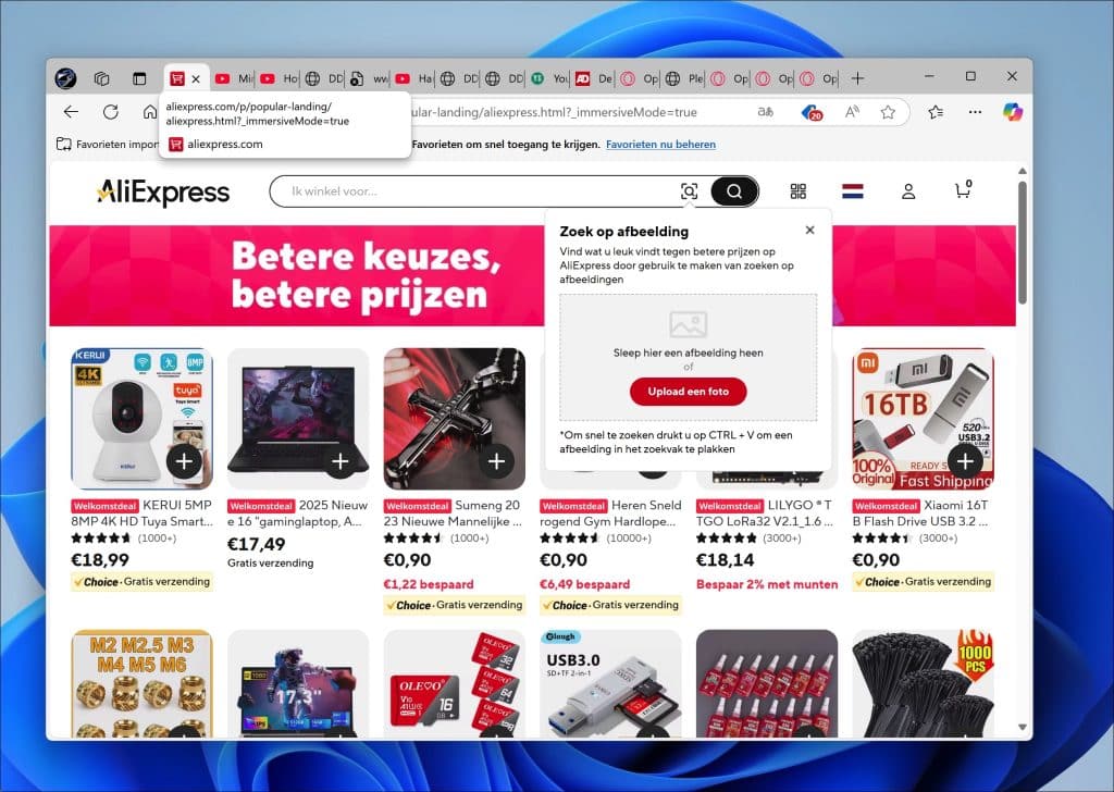 Aliexpress popup
