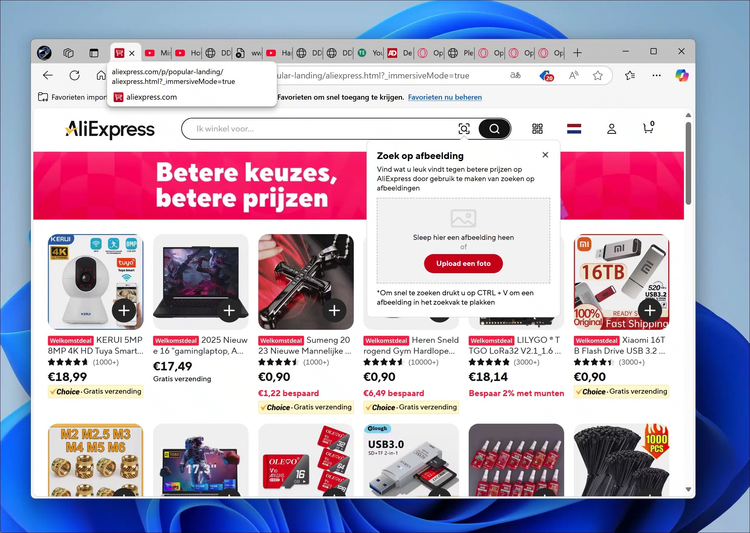 Aliexpress popup