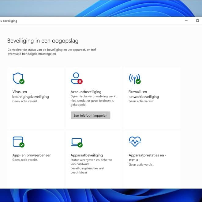 Is Windows beveiliging voldoende?